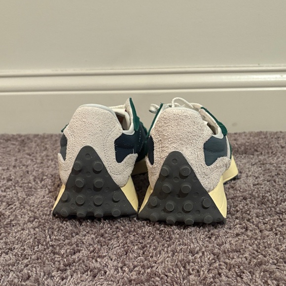 Green and White Sneakers - Picture 3 of 6